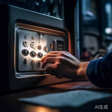 保险柜密码勿纸贴，谨防泄露