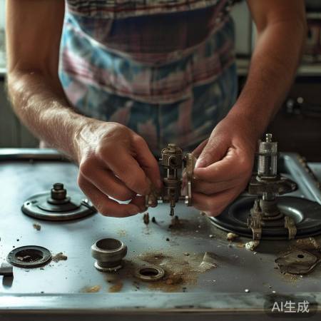 寻找并调节单灶阀门