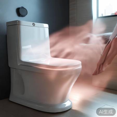 智能马桶暖风烘干，干爽如厕