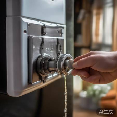 轻旋阀门，水入壁挂炉