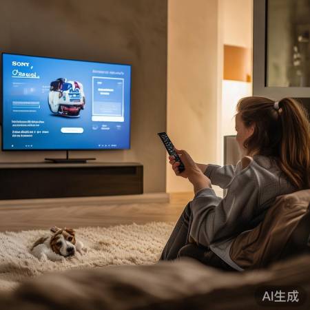 索尼电视操作简便，语音助手贴心
