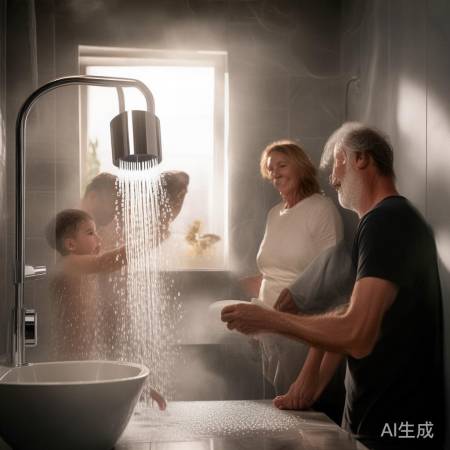 花洒热水器节水神器