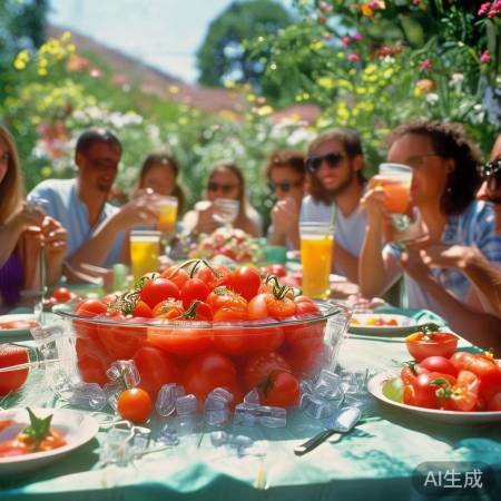 夏日清凉，番茄冰块新选择