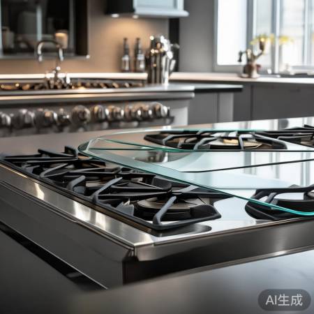 钢化玻璃面板，耐高温易清洗