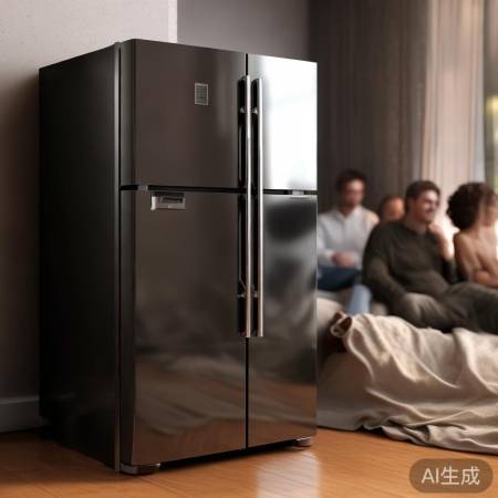 美的冰箱，简约时尚