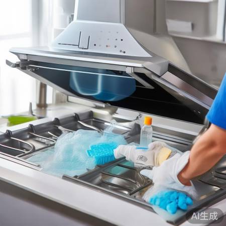 电动升降泡池油烟机,清洗工具准