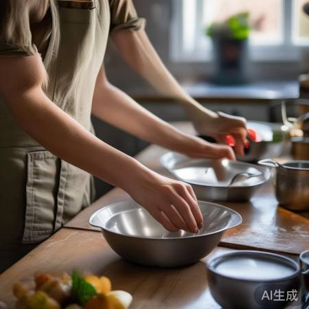 冰箱除霜,干净整洁