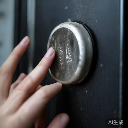 指纹锁传感器易受污染