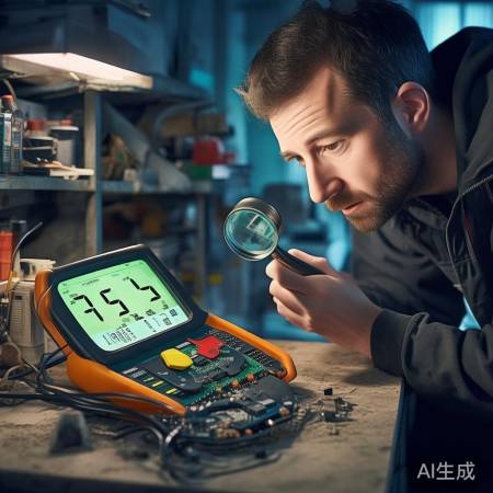 读数过低,检查接触与绝缘