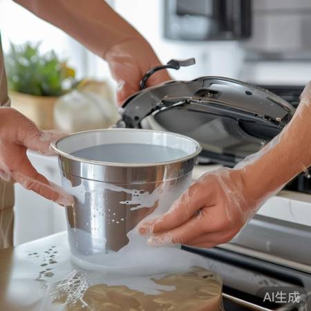 定期清洗油烟机，防油污减噪音