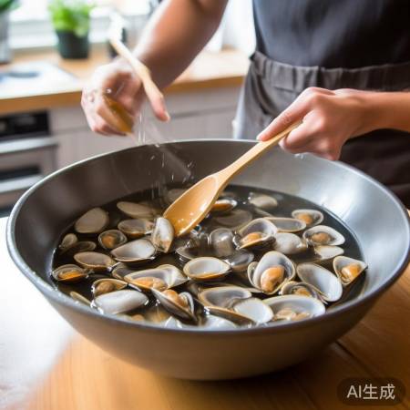 “花甲清洗，除沙关键”