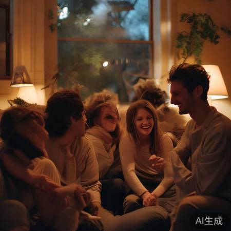 周末沙发聊天时光