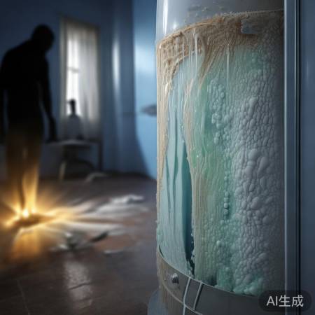 热水器水垢堵，加热效率低