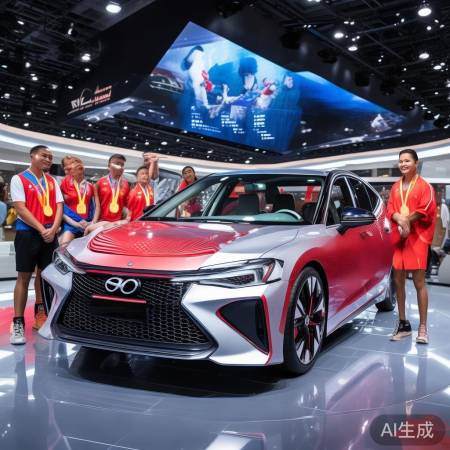 红旗HS6 PHEV致敬中国健