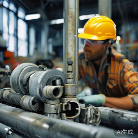 管道对接，牢固密封