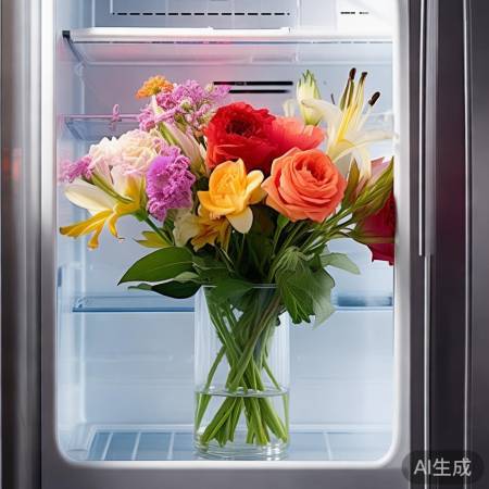 冰箱保鲜层养花好