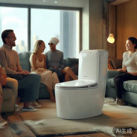 汉贝智能马桶850，生活惊喜好