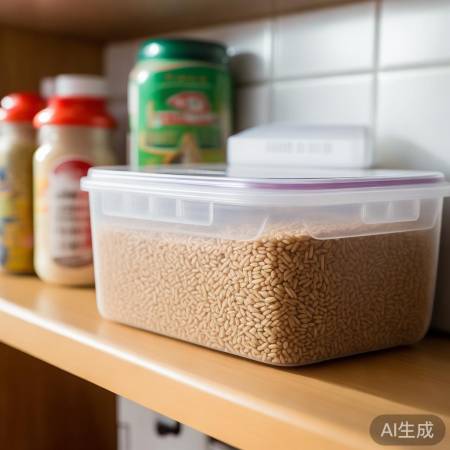 “小米入冰箱，密封防串味”