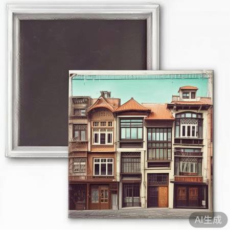 天津五大道冰箱贴，趣味家居装饰