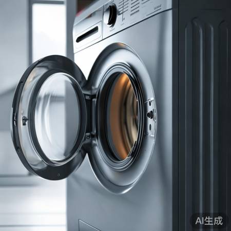 美菱洗衣机噪音小,高速时微响