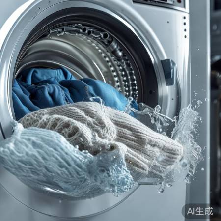半自动洗衣机洗涤强劲，去污力强