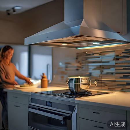 “厨房静音油烟机”