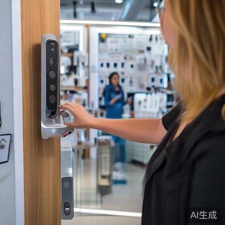 体验指纹锁，看售后