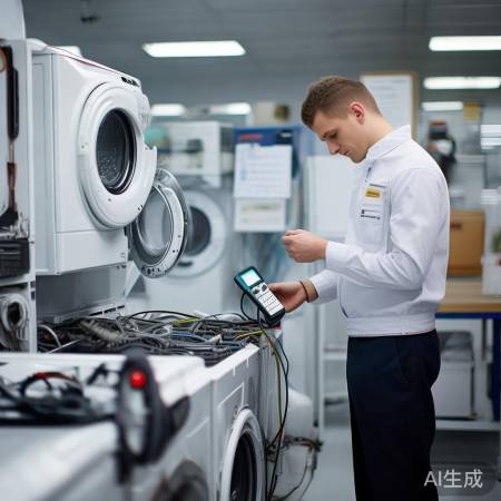专业认证,严格规范洗衣机维修