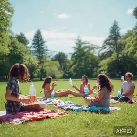 “文章分享完毕，多喝水防暑”