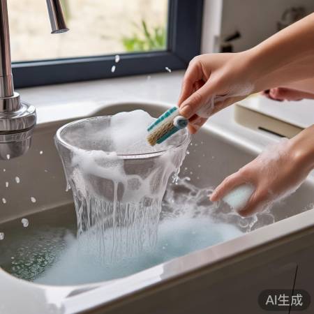 清洗过滤网，通风晾干