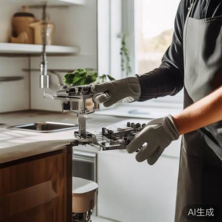 油烟机拆洗简单，小心操作