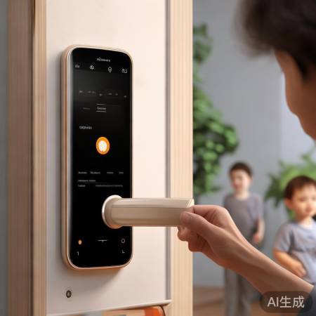 小米智能锁操作简便,多方式开锁