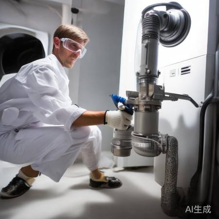 连接排水管,勿拧过紧