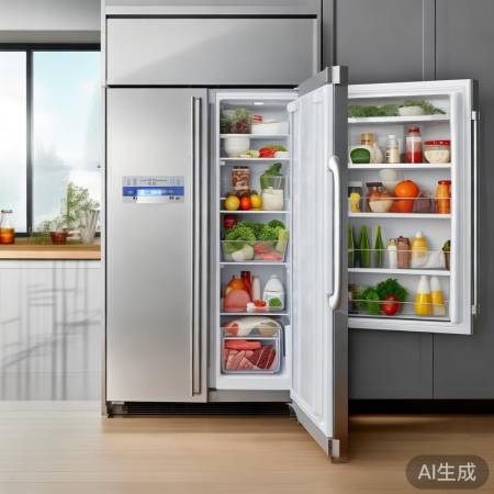 西门子冰箱，控温保鲜佳
