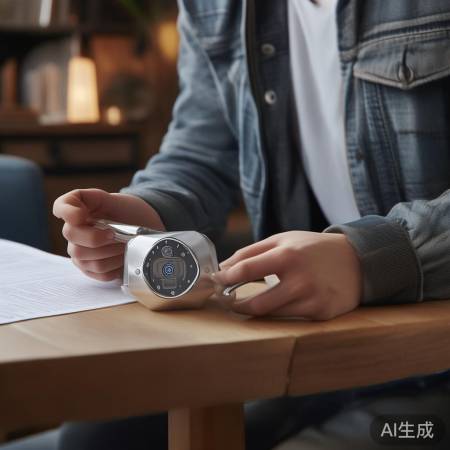 更换指纹锁，仔细阅读说明书