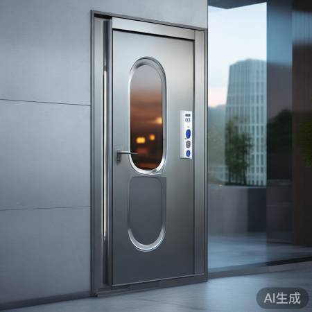 科幻现实智能家居门