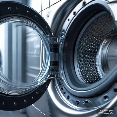 洗衣机定期清洁,保障健康。
