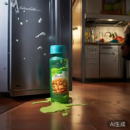 冰箱门放鸡精,味道怪异