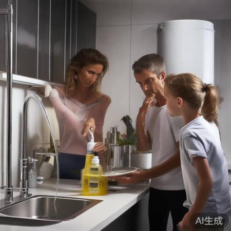 热水器出水口不宜放清洁剂