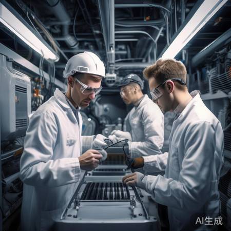 空调降噪工程进行中