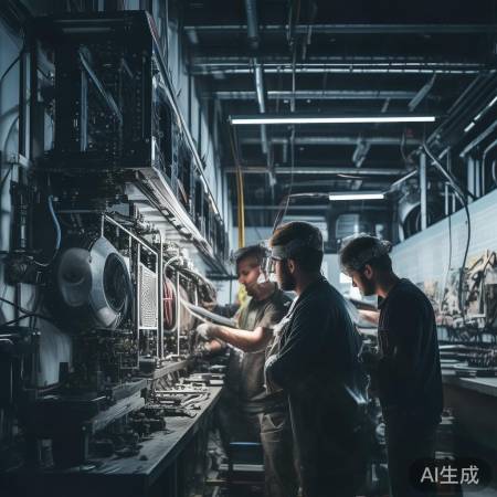 工程师辛勤降噪工程