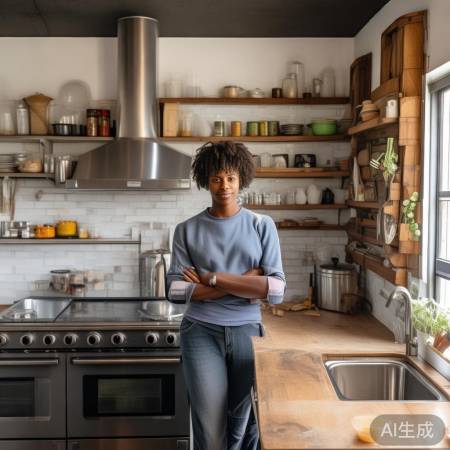 厨房变身,自然舒适