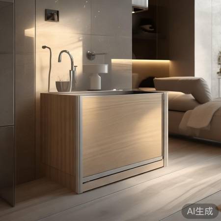 卫生间一体化设计，实用美观