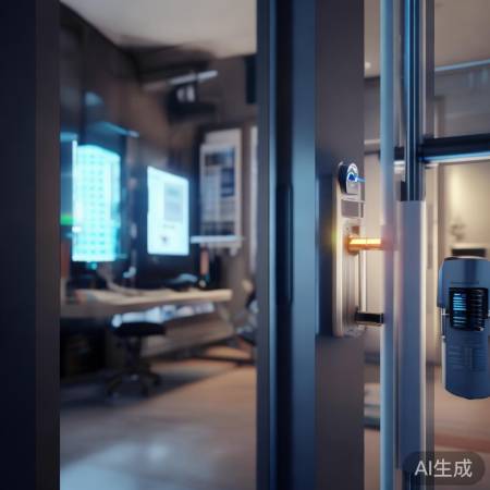 智能锁电脑联动，科技感十足