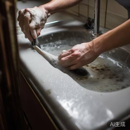 缝隙油垢细刷除