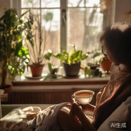 生活轻松,心情自然