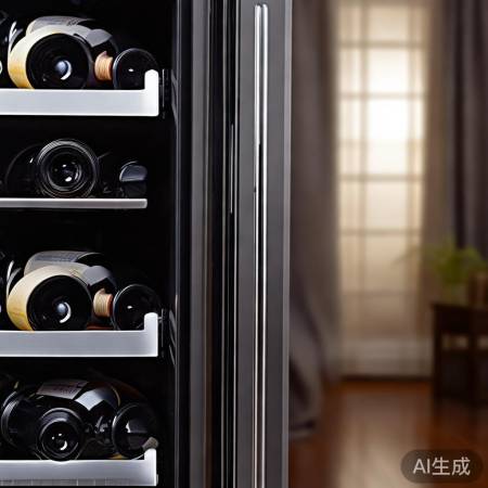 红酒柜门开启步骤