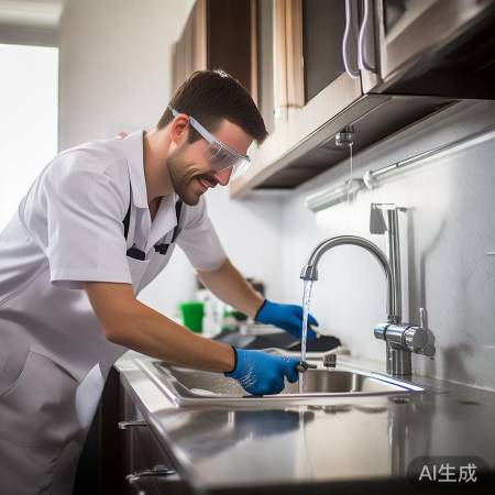 水管安装后检查漏水