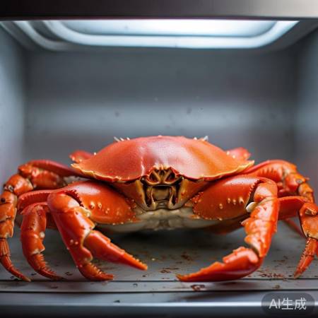 螃蟹冷库变质,小心中毒