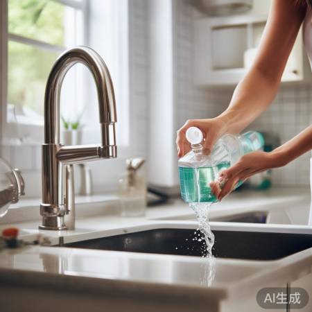 勿直接喷洒清洁剂